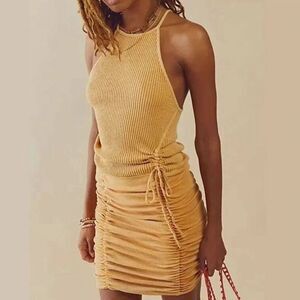 Free People One Katya Thermal Mini Small Dress